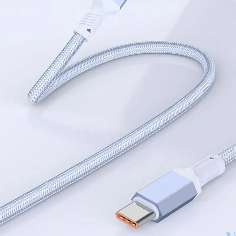 R91A موثوق USB C إلى USB C Cable Quick للهواتف الذكية والأجهزة اللوحية