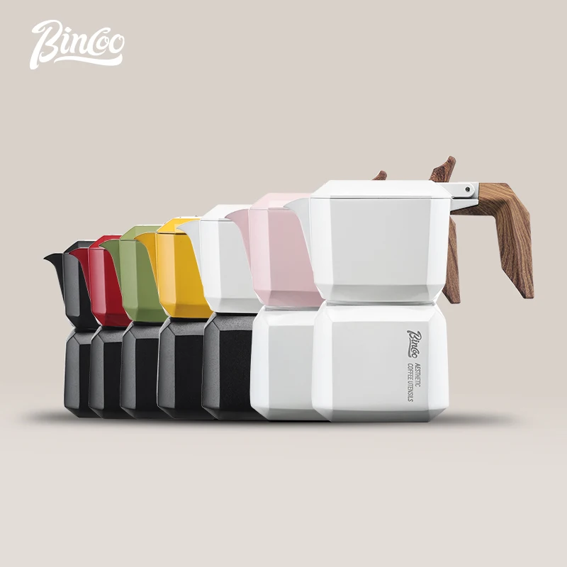 

Bincoo Portable Double Valve Rubik's Cube Coffee Pot - Innovative Square Design with Double Safety Valve for Camping & Travel