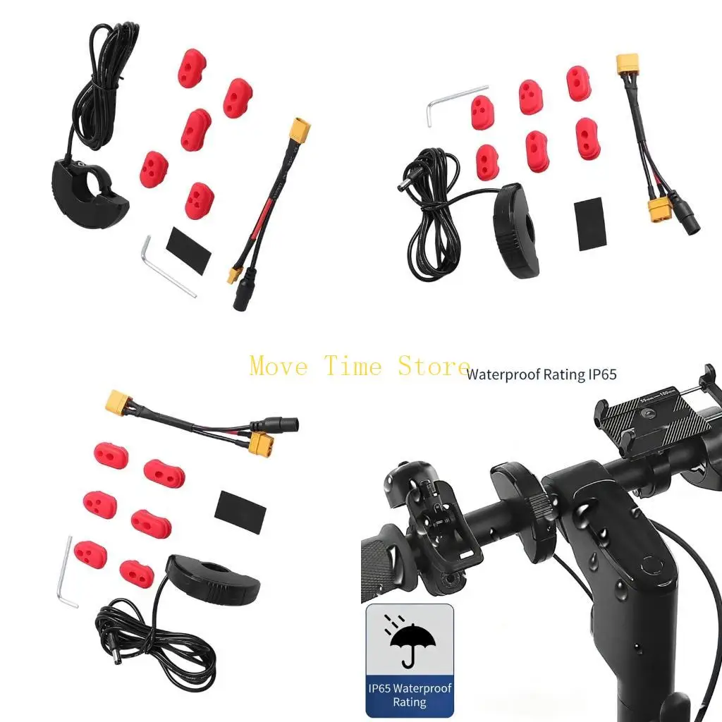 

92ME High Efficiency Handlebars Phone USB Charging Device Adapters Replacement