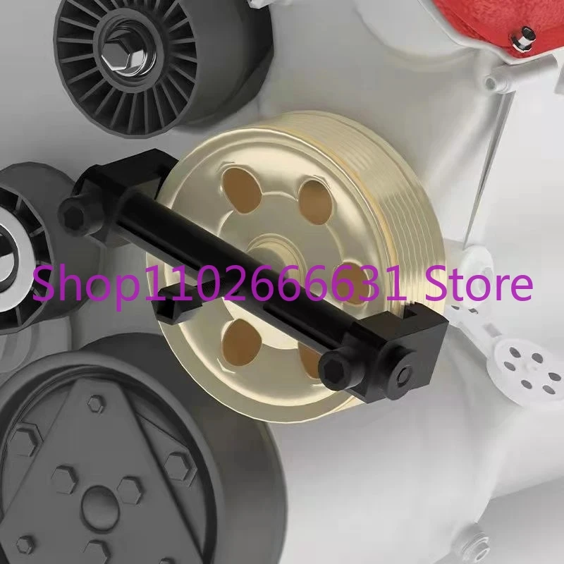 NEW Puller For Ribbed Drive Pulley, Crankshaft Remover, Car Repair Tool