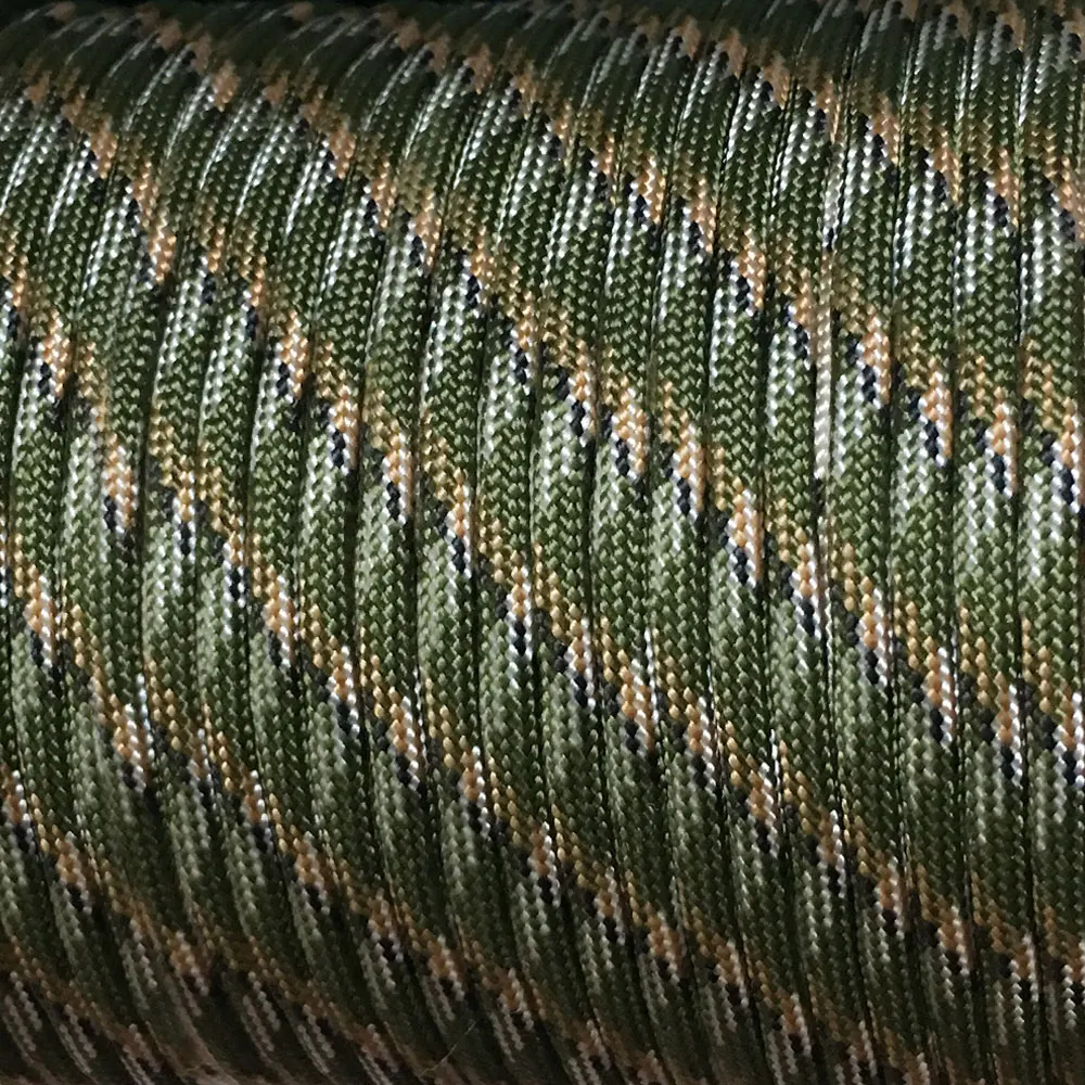 550 Paracord 7 Stränge 4 mm militärische taktische Fallschirmschnur Campingzubehör Outdoor Survival DIY Armband Seil