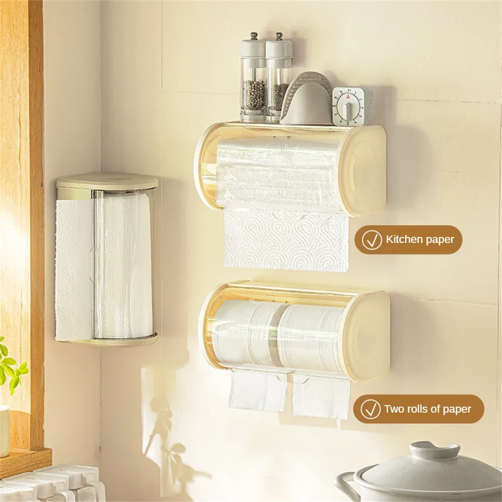 

Wall-mounted Storage Box Solid Convenient And Practical Save Space Multifunctional Design Easy To Store Bathroom Accessories