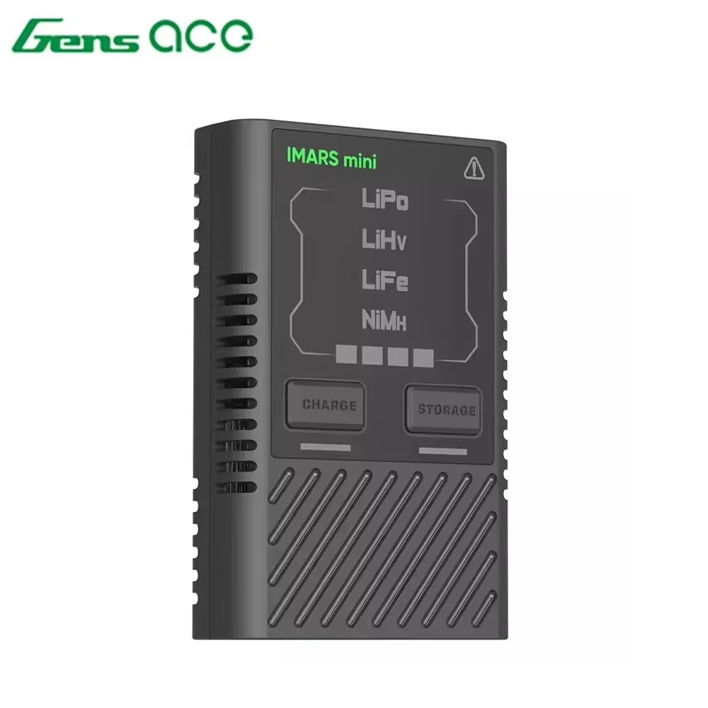 Gens Ace IMARS شاحن ميزان صغير 2-4S يبو بطارية شحن ذكي G-TECH لليبو LiHv الحياة NiMH QC PD USB-C RC طائرة بدون طيار FPV
