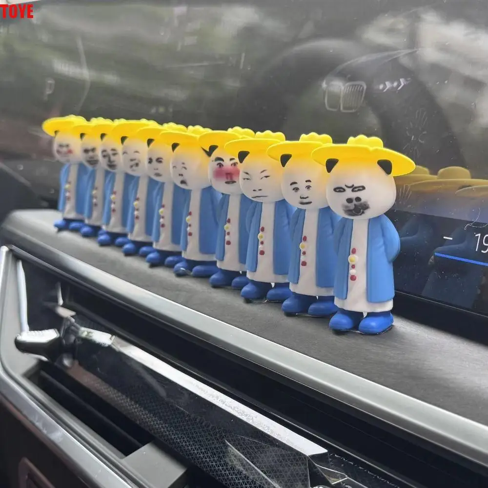 10 قطعة الراتنج الرمال النحت تمثال التعبيرات مثيرة للاهتمام سطح المكتب زخرفة مجردة التعبير مصغرة الشكل حسن الحظ