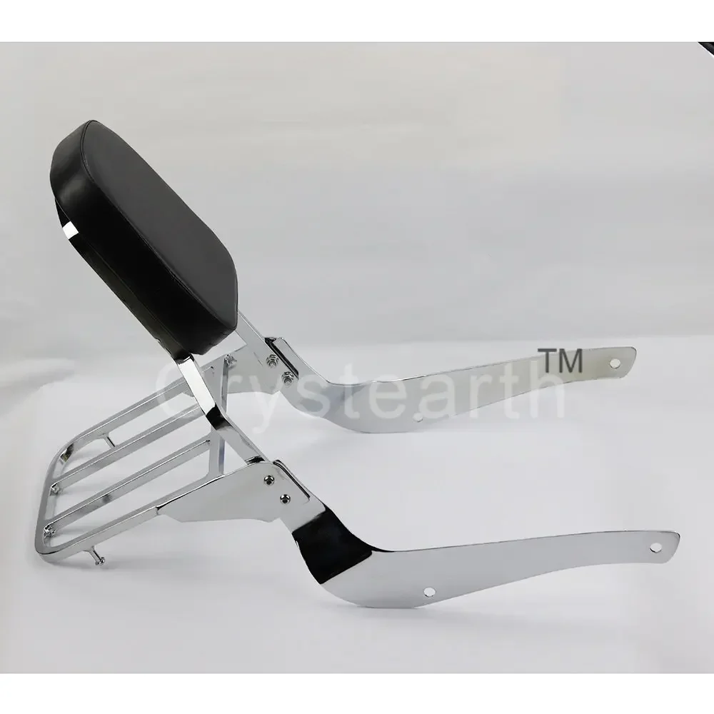 Motorcycle Rear Backrest Sissy Bar with Luggage Rack For Suzuki Boulevard C50 2005-2011, Boulevard M50 2005 2006 2007 2008