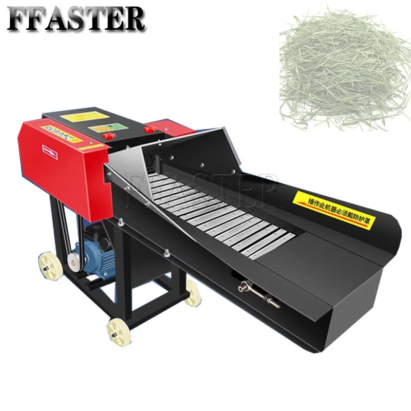 Animal Feed Processing Machines Paddy Straw Cutting Kneading Machine Hay Corn Silage Chaff Cutter Crusher