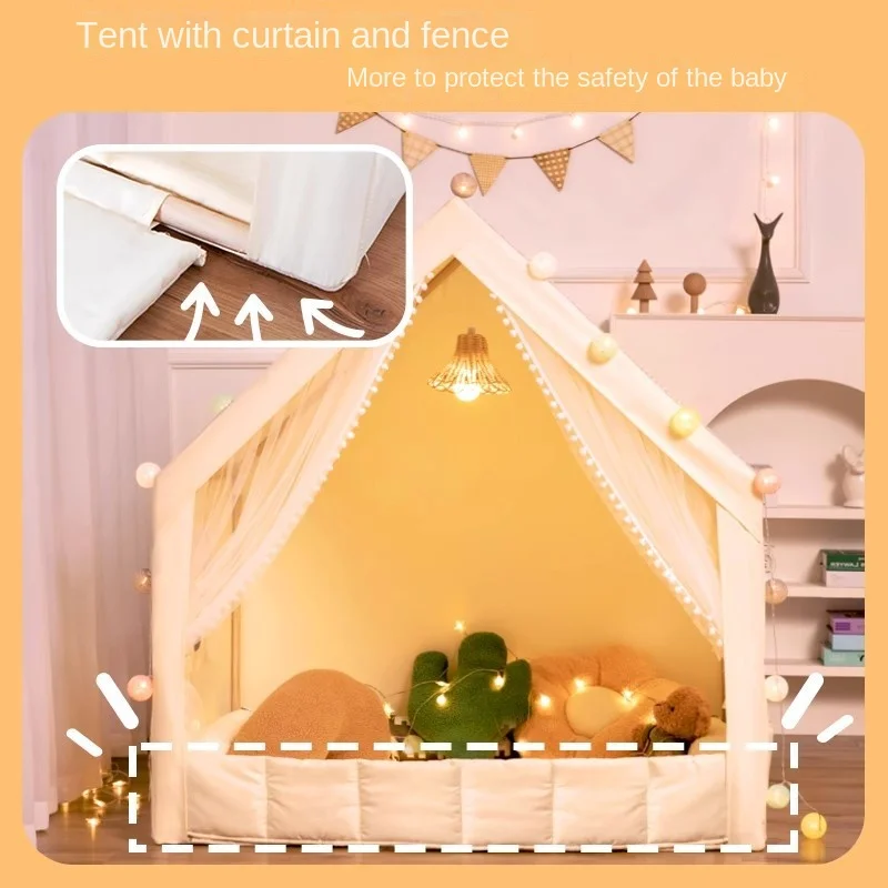 Children\'s tent indoor ins wind home baby princess small house boys and girls toy playhouse