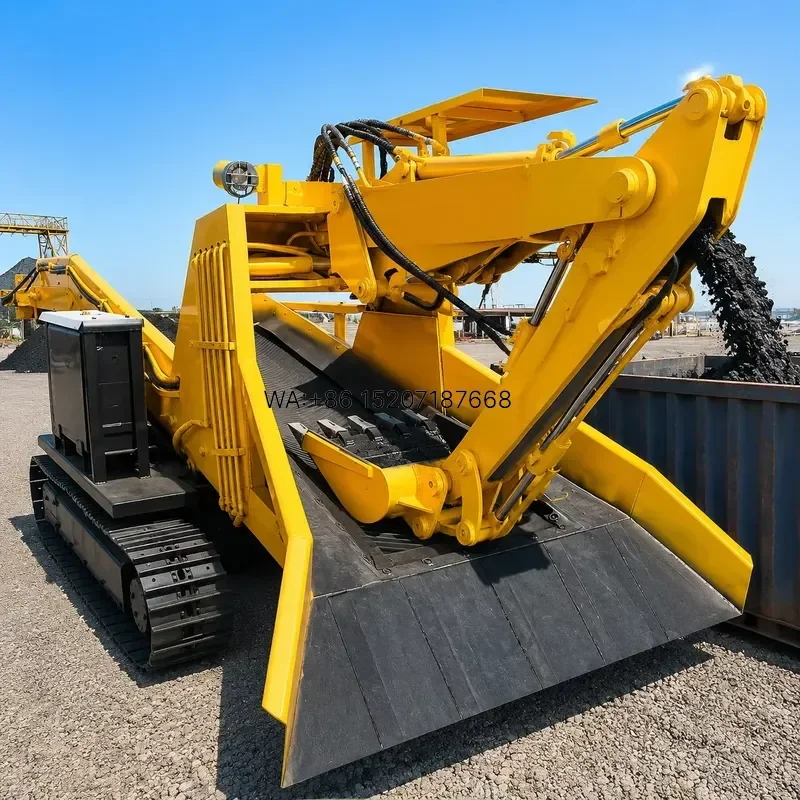 Wmwmnu High Performance Slag Loader for Efficient Transfer 2200mm Loading Height Durable Motor Driven Operation
