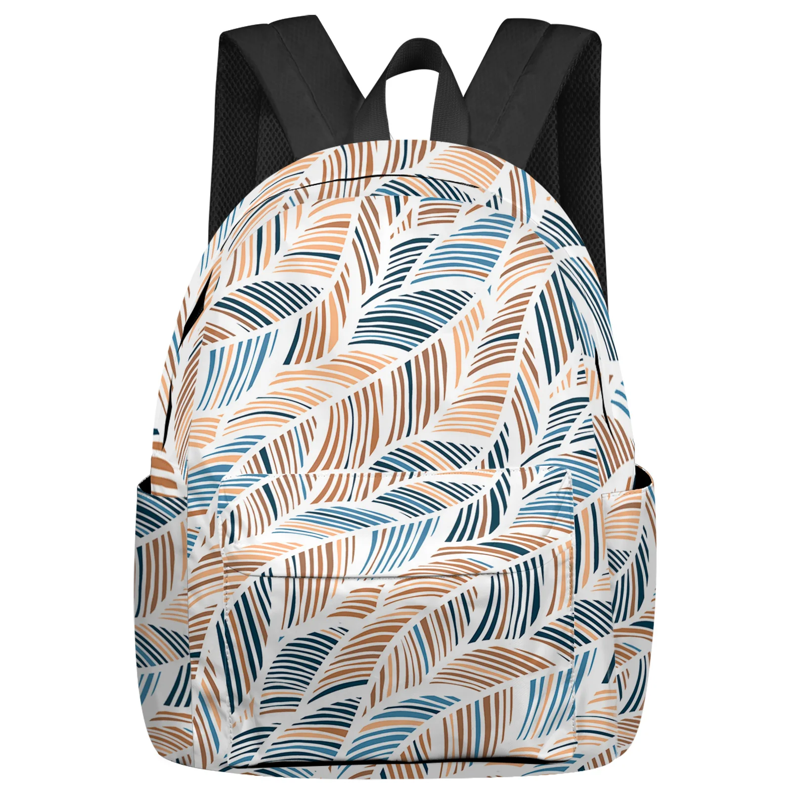 

Summer Beach Texture Abstract Backpack Teenagers Student School Bags Laptop Custom Backpack for Men Women Travel Bag