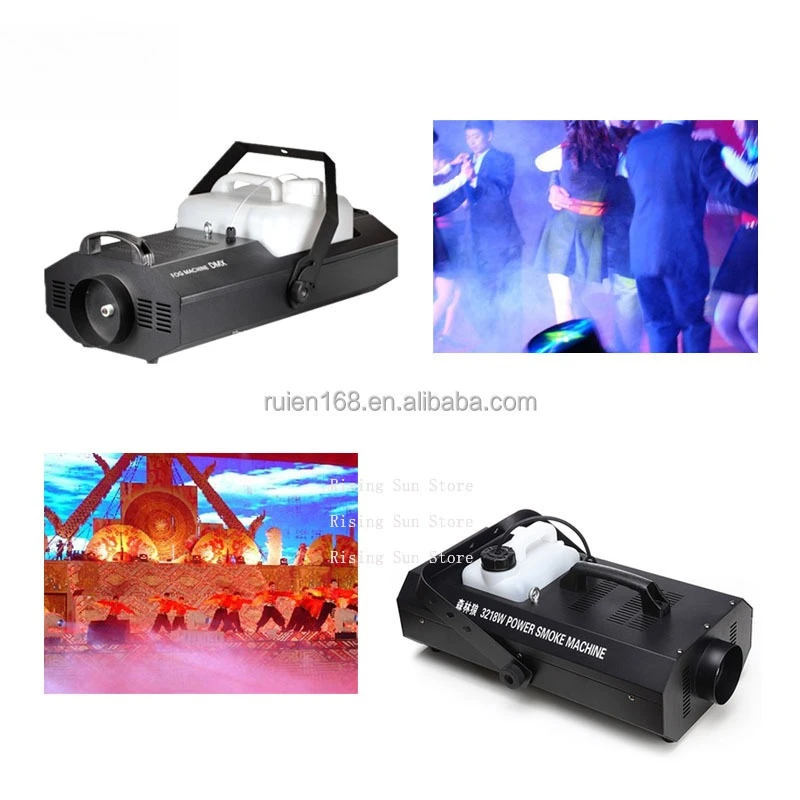3000 Watt High Remote Control Smoke Machine Stage Light Wedding Party Factory Price Dry Ice Product Category