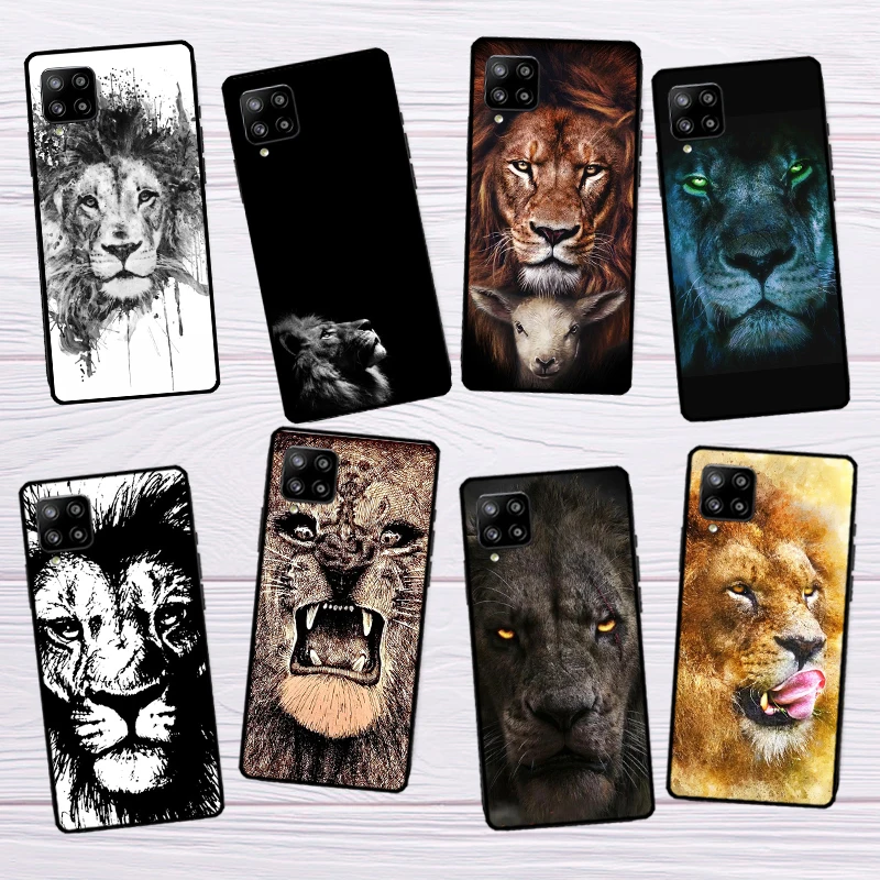 Ferocious Lion Case For Samsung Galaxy A52 A32 A22 A12 A13 A23 A33 A53 A73 A51 A71 A14 A24 A34 A54 Coque