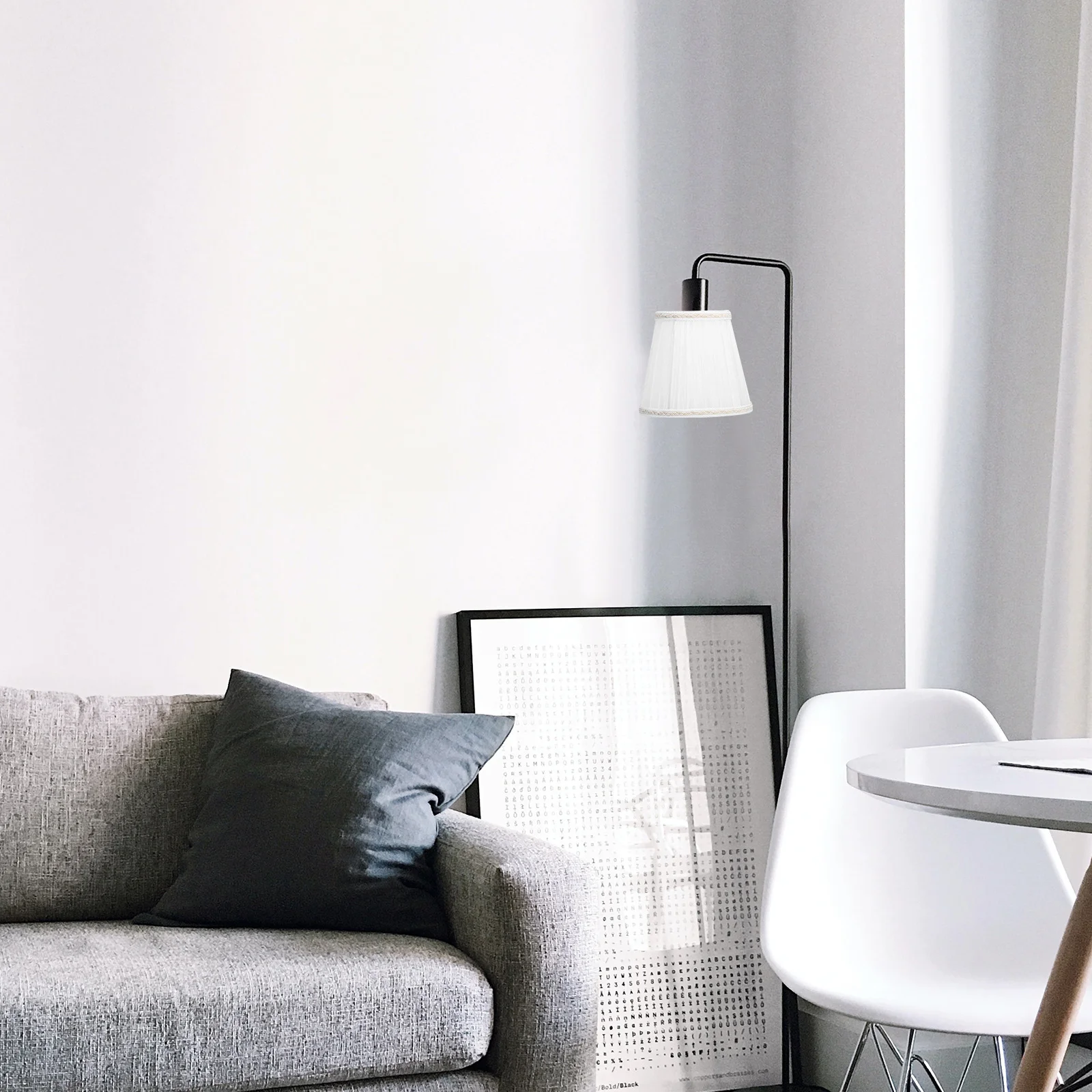 

3Pcs Crystal Chandelier Lamp Shades European Style Cloth Art Lamp Covers for Bedroom Living Room Modern Light Shell Cover Decor