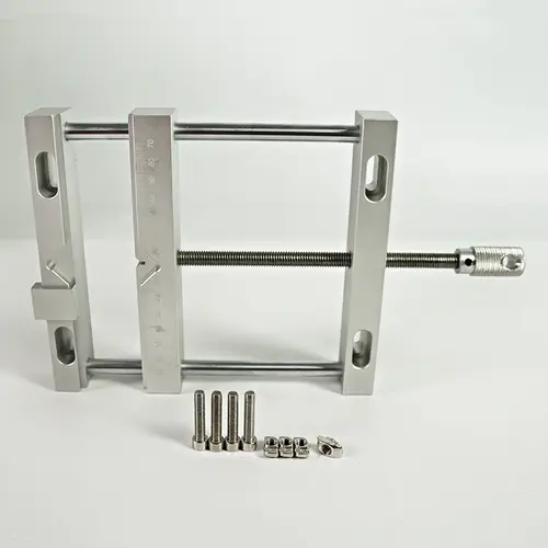 New LY CNC Parallel-Jaw Vice Plain Vise QGG Aluminum Alloy Flat Tongs Vice For CNC Engraving Milling And Carving Machine - Image 3