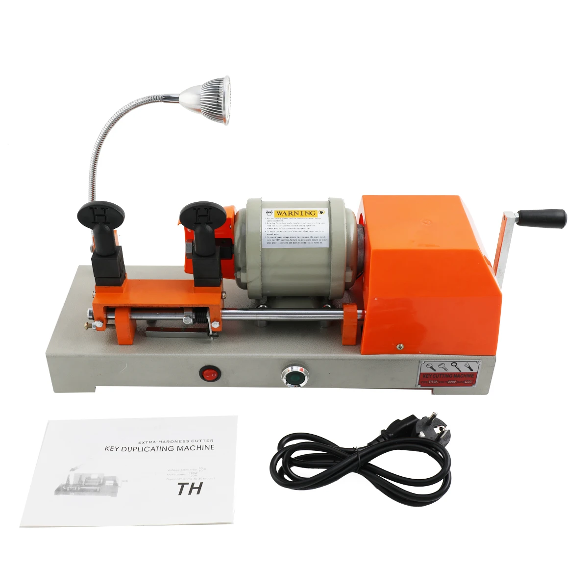ماكينة مفاتيح أفقية 220 فولت 120 وات مع ماكينة نسخ المفاتيح الكهربائية بإضاءة LED ماكينة قطع المفاتيح #6