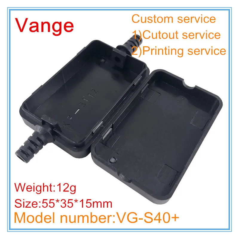 2pcs Vange wire junction box 55*35*15mm ABS plastic project box