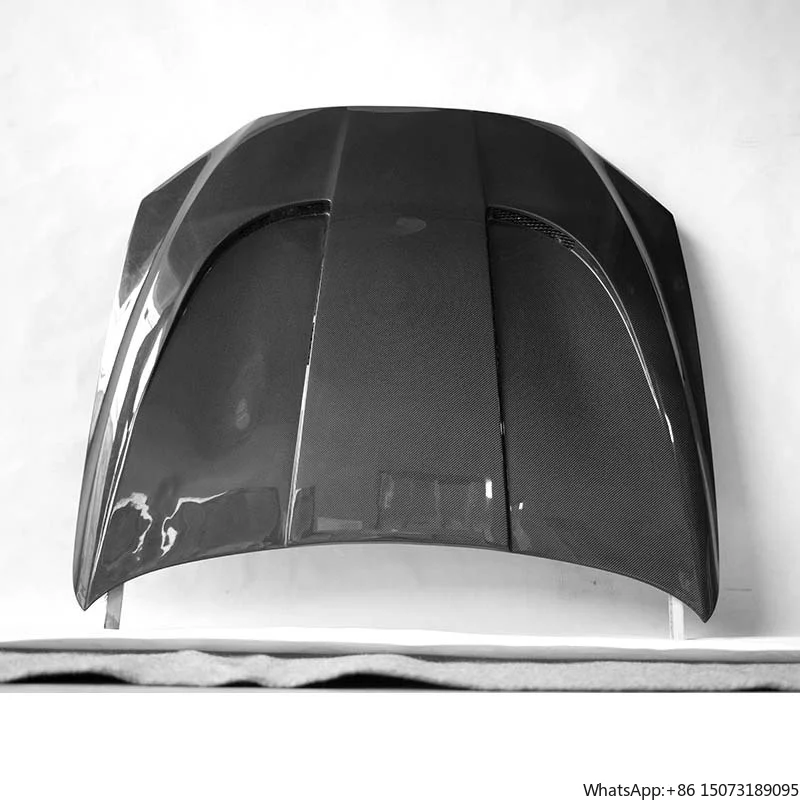 

Rision for 6 Series F06 Engine Hood Carbon Fiber Wet/Dry Modified New Condition Includes Clips Black Bolt-on 1 Year Warranty