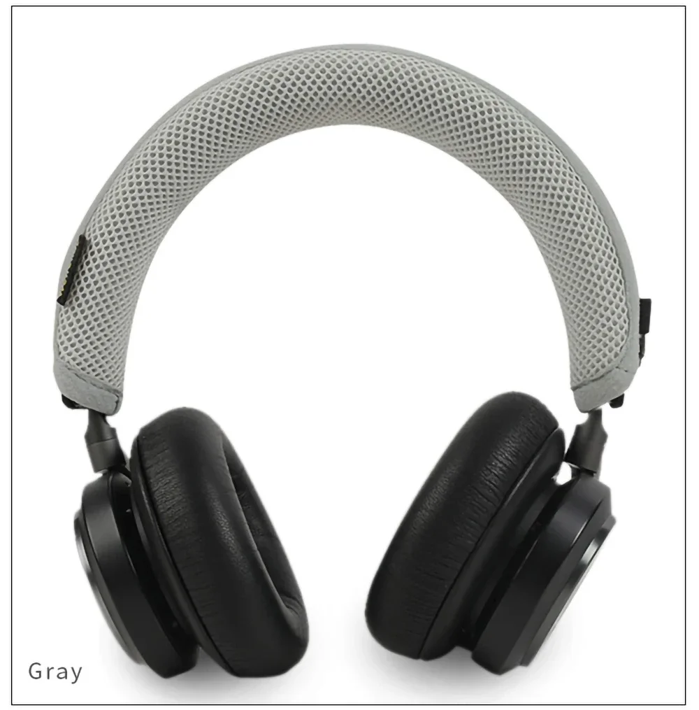 YAYINCC Kopfhörer-Kopfbügel-Abdeckung für B&O Beoplay H9 H9I H8 H7 H6 Kopfhörer, Reißverschluss, gestrickter Stoff, Kopfbügel-Schutzhülle – Detail 7