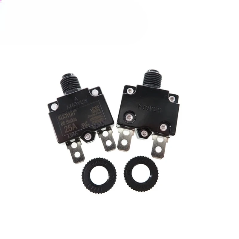 10 قطعة KUOYUH 88 سلسلة قطاع دارة الزائد حامي 3A 4A 5A 6A 7A 8A 9A 10A 11A 12A 13A 14A 15A 16A 17A 18A 19A 20A 25A