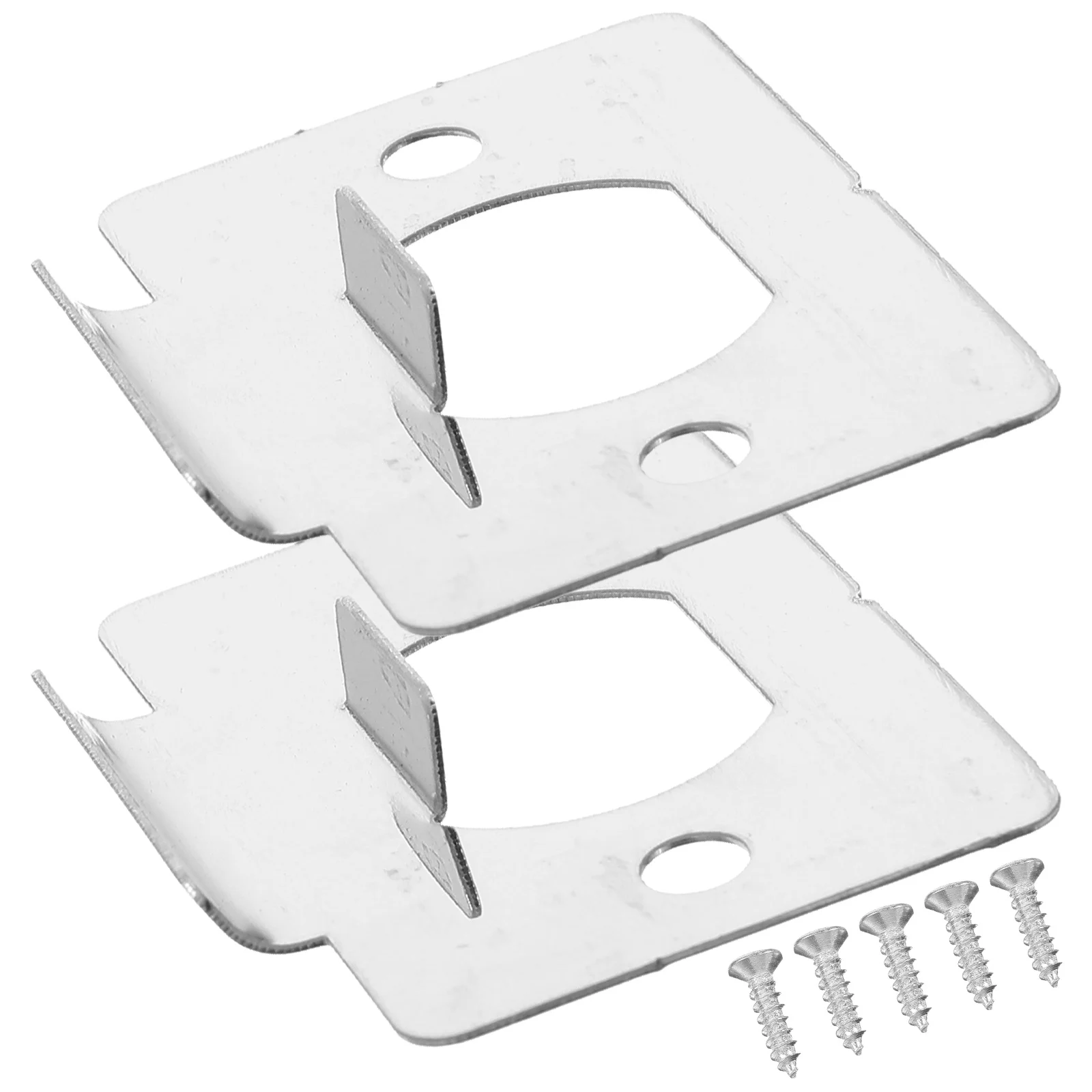 

2Pcs Deadbolt Strike Plate Door Reinforcement Plate Security Door Lock Cover Deadbolt Reinforcement Kit Tools & Home Improvement