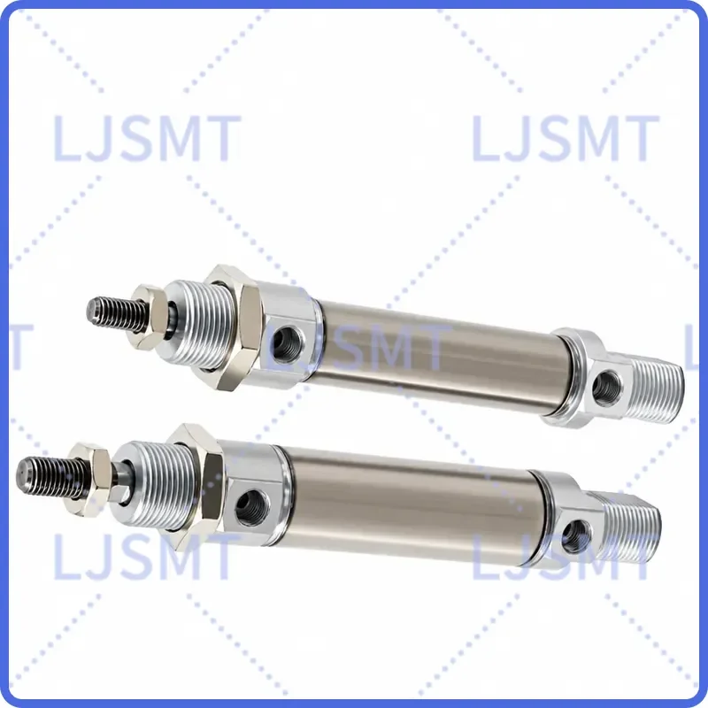 Stainless Steel Mini Cylinder DSNU 12 10 15 16 20 25 30 32 40 50 63 PPV P A Pneumatic Air Cylinder for Automation Equipment