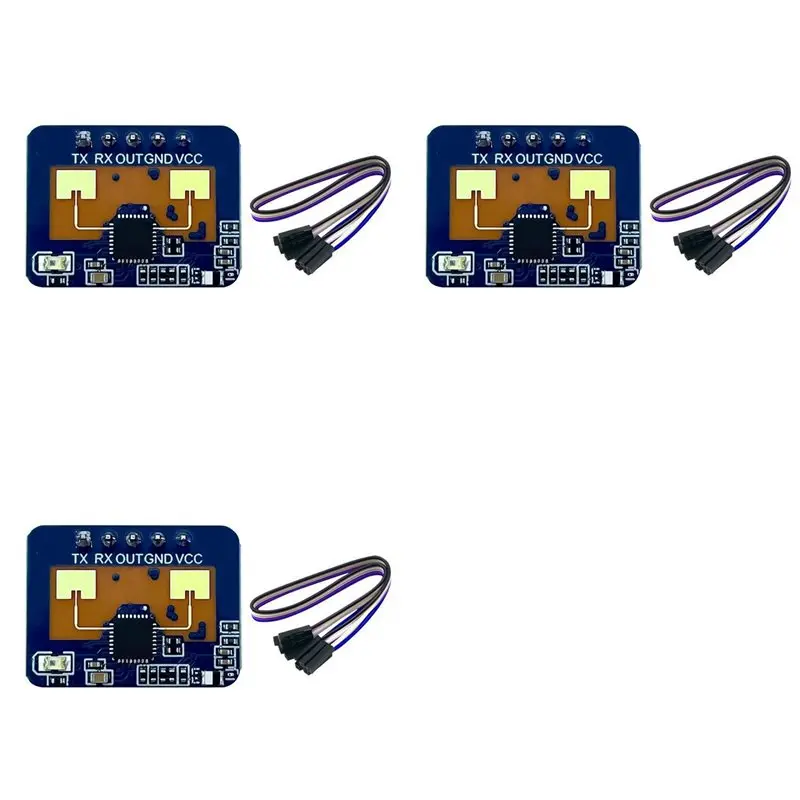 

AS95-3X HLK-LD2410C 24G Human Presence Sensor Support BT Function App Radar Sensing Module FMCW Millimeter Wave Motion