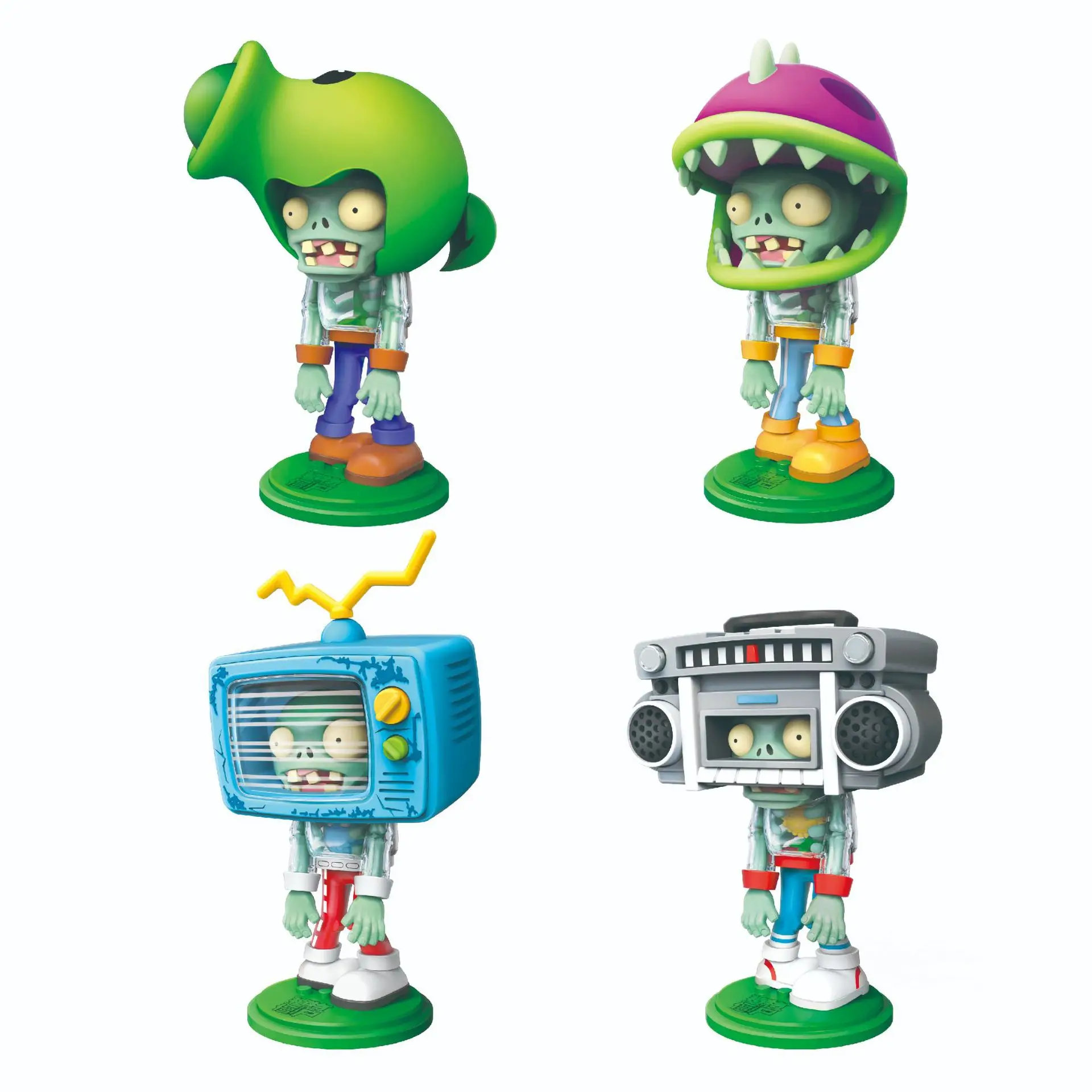Figuras del festival de plantas vs Zombies, caja ciega, juego de lotería, juguetes, truco de magia, modelo de regalo favorito