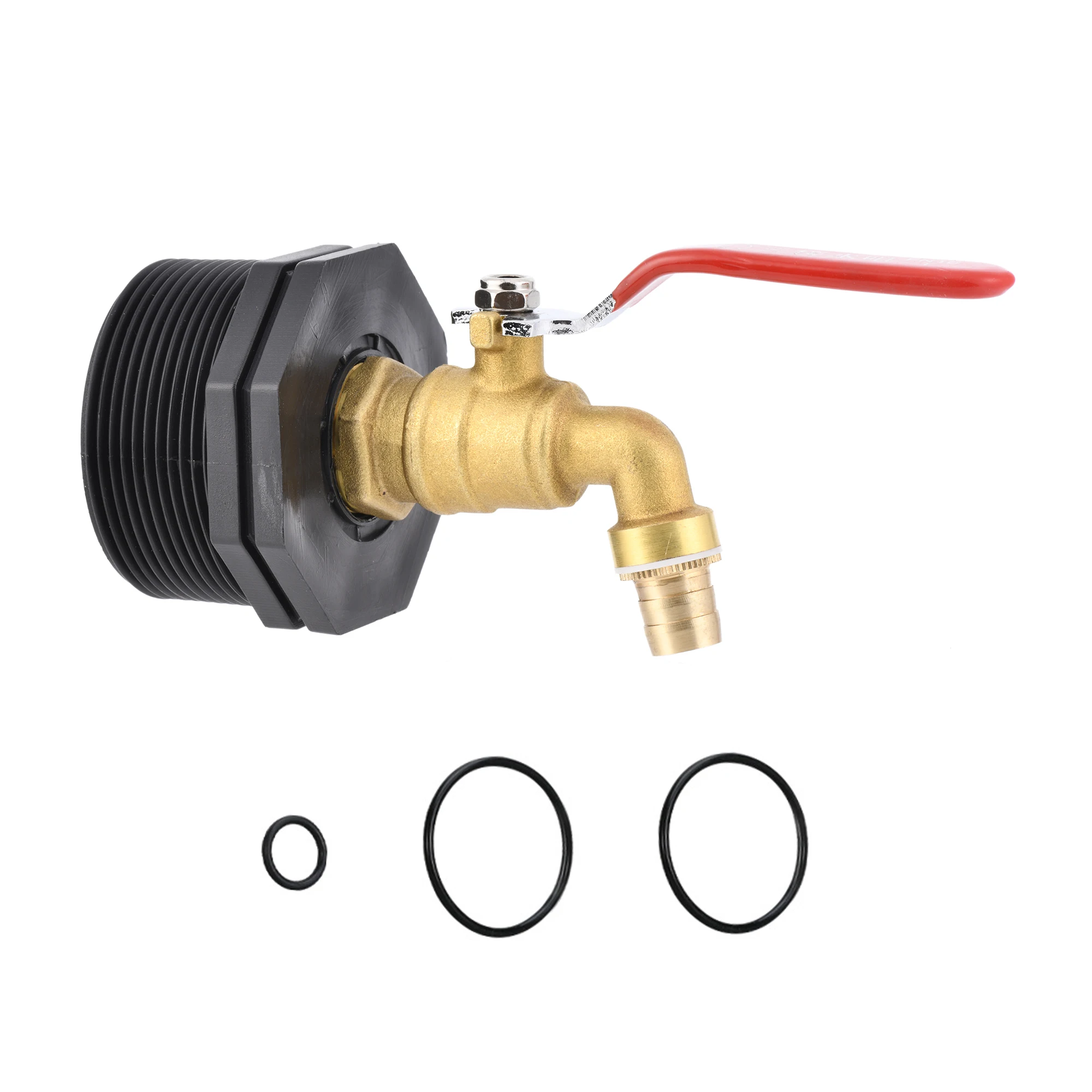 

2 Inch Plastic Drum Faucet Barrel Spigot with EPDM Gasket for 59 Gallon Water Oil Chemical Drum