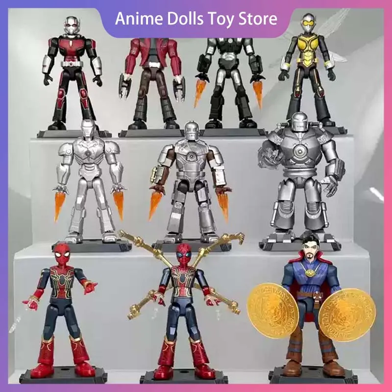 

Серия «Человек-паук» Infinity Saga, слепая коробка, аниме-фигурка, модель игрушки, коллекционная кукла, декор для комнаты, коллекция, подарок на день рождения, Рождество, ребенок