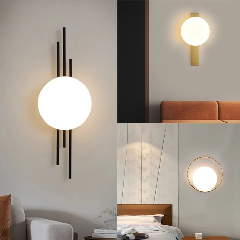 nordic minimalista led wall light designer sconce lampada de parede interior sala de estar mesa de cabeceira deco luminaria 01