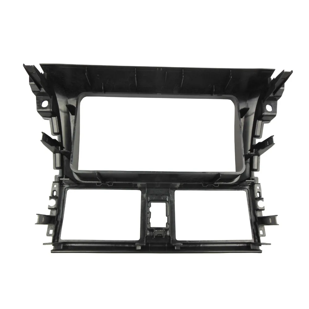 Double Din Fascia  for Toyota Yaris L 2013 2014Stereo Panel Radio DVD Dash Mounting Installation Trim Kit Face Frame Bezel