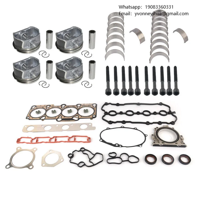 

Комплект уплотнений для ремонта поршней для двигателя Audi A4 VW 2.0 T BWA BPY EA113