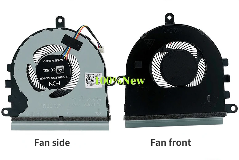 

New for Dell Vostro 3590 V3590 fan DC28000K7F0 DFS531005MC0T FK39 heat dissipation