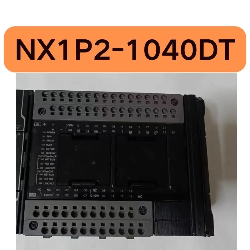 

The second-hand PLC controller NX1P2-1040DT tested OK and its function is intact