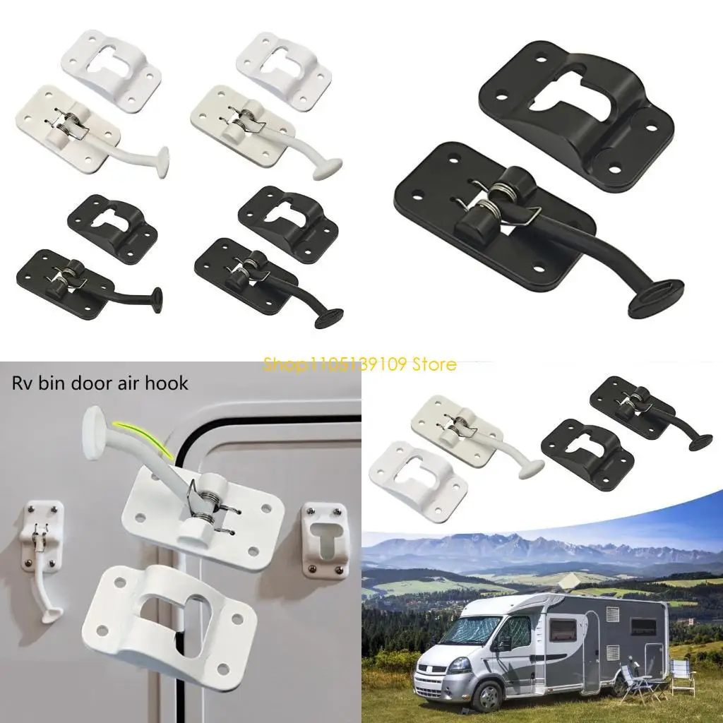 

P5ED Дверной крючок, простой в эксплуатации, дверные защелки для кемперов, функциональный аксессуар, простой в использовании