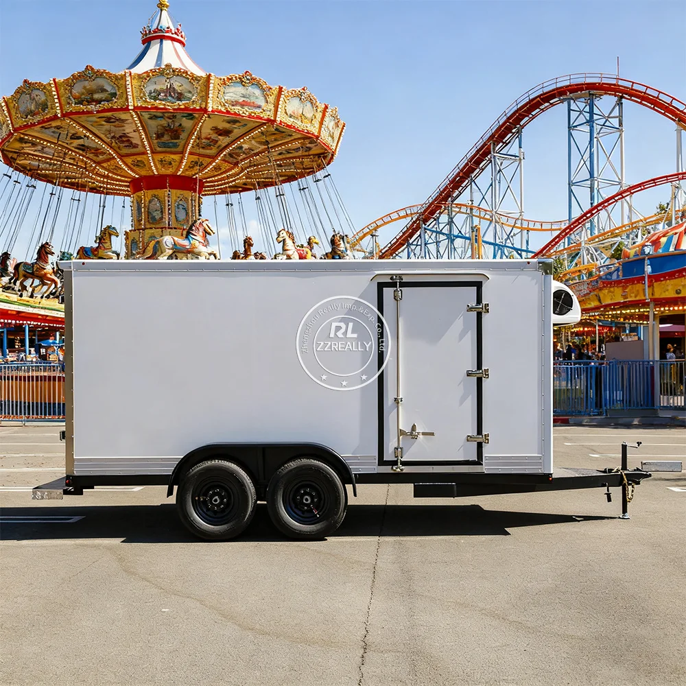 USA Standard Customizable Refrigerated Trailer for Sale Freezer Trailer Manufacturer Professional Reefer Trailer