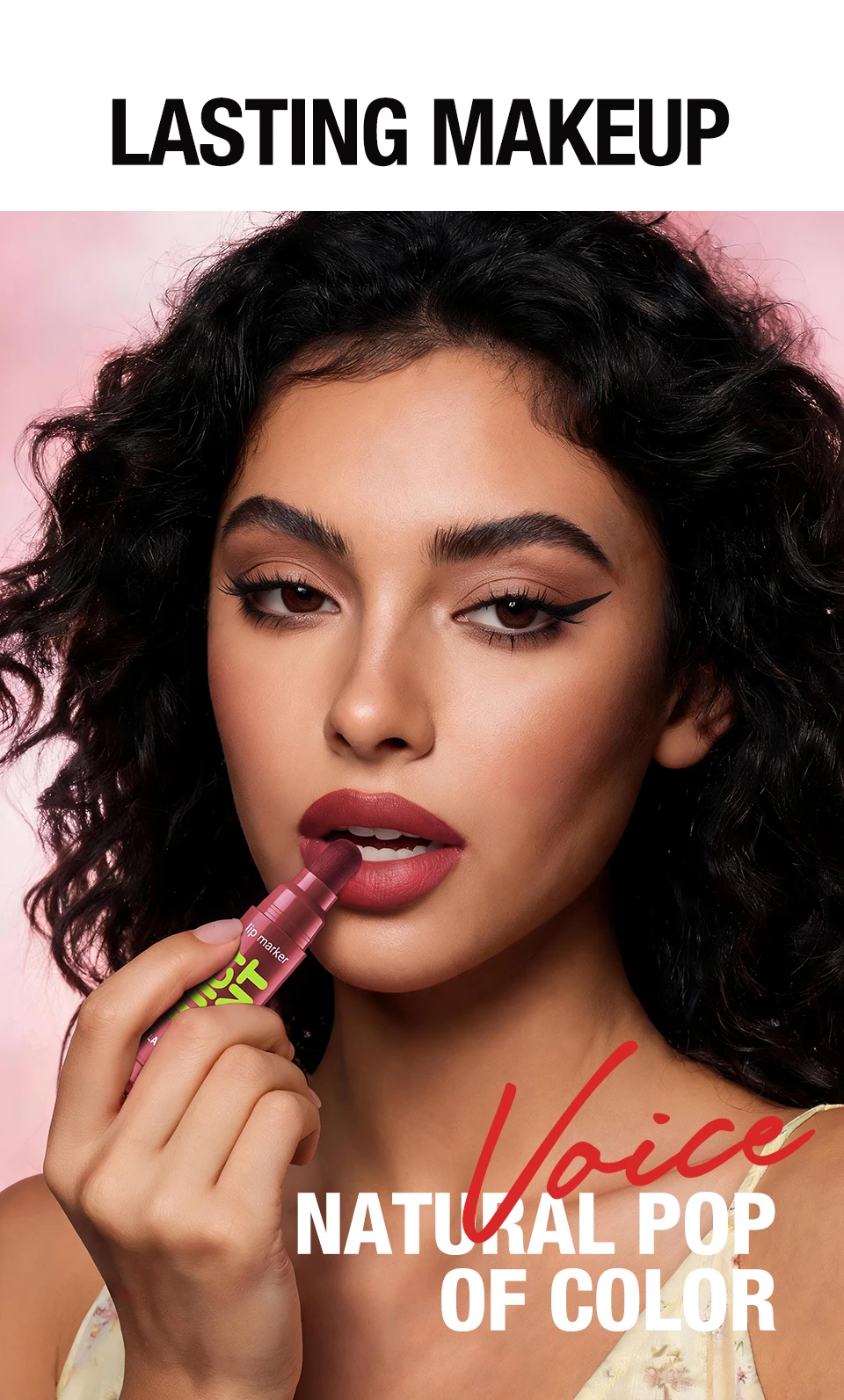 Lip Dye Marker Lipstick Pen High Pigment Lip Stain Long Lasting Smudge Proof Non Stick Cup Lip Tint Makeup Lips Contour Cosemtic