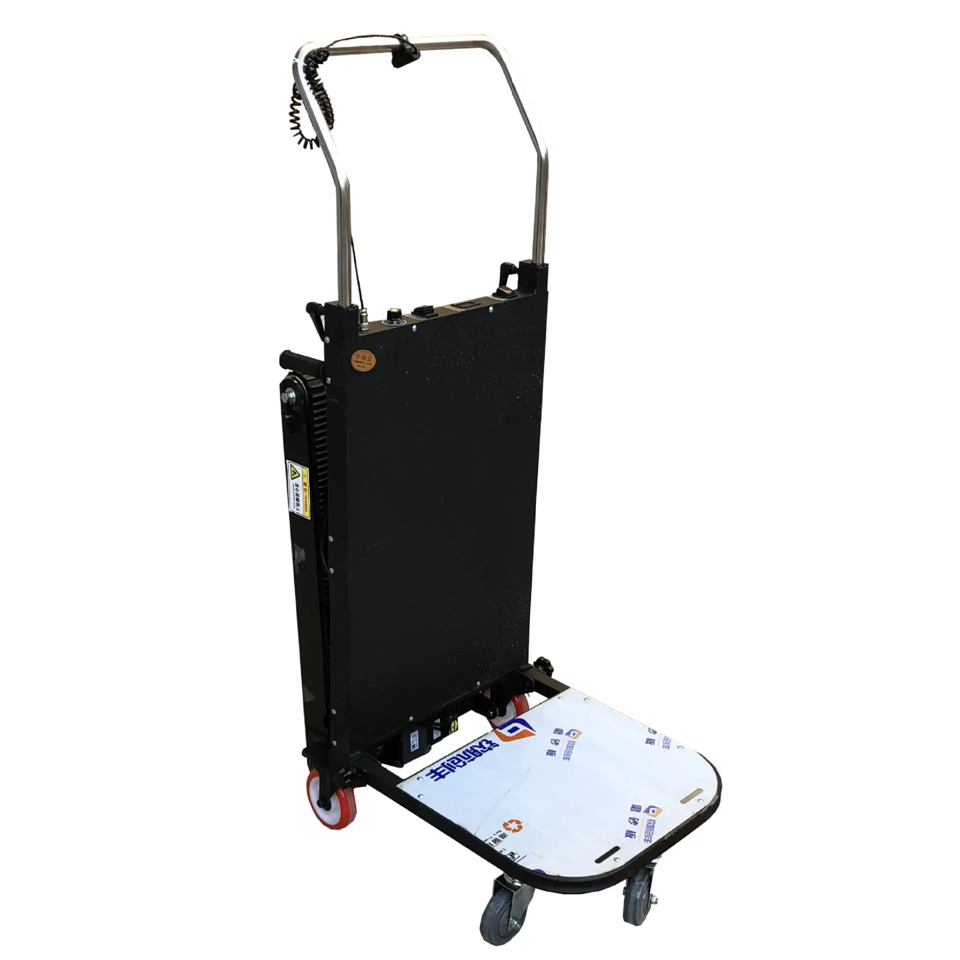 

Electric Lifter Powered Stair Climber Hand Truck Stair Climbing Crawler Luggage Trolley Tracking Stair Climbing Trolley