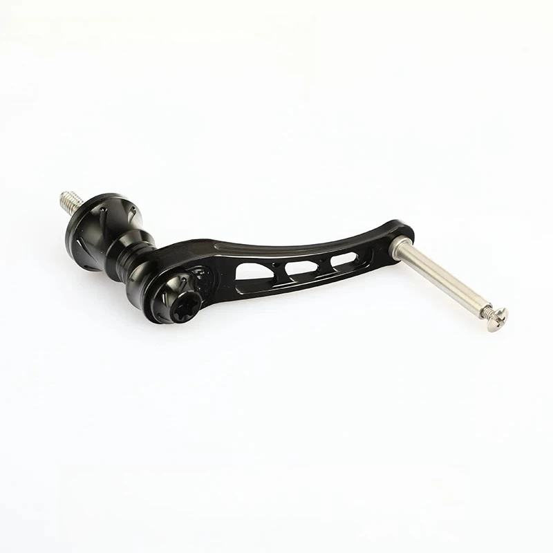 For Fishing Spinning Wheel, Modified Rocker Arm Aviation Aluminum Crank, Metal Spinning Wheel Single Shake