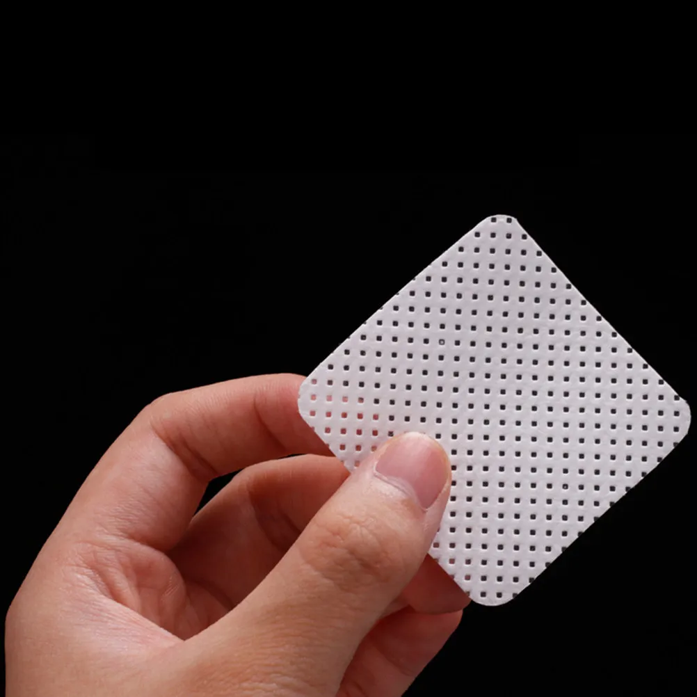 1000Pcs Eyelash Cleaning Wipes Glue Residue Removal Cloth Prevents Bottle Clogging Skin-Friendly Compact Disposable Wiping Tool
