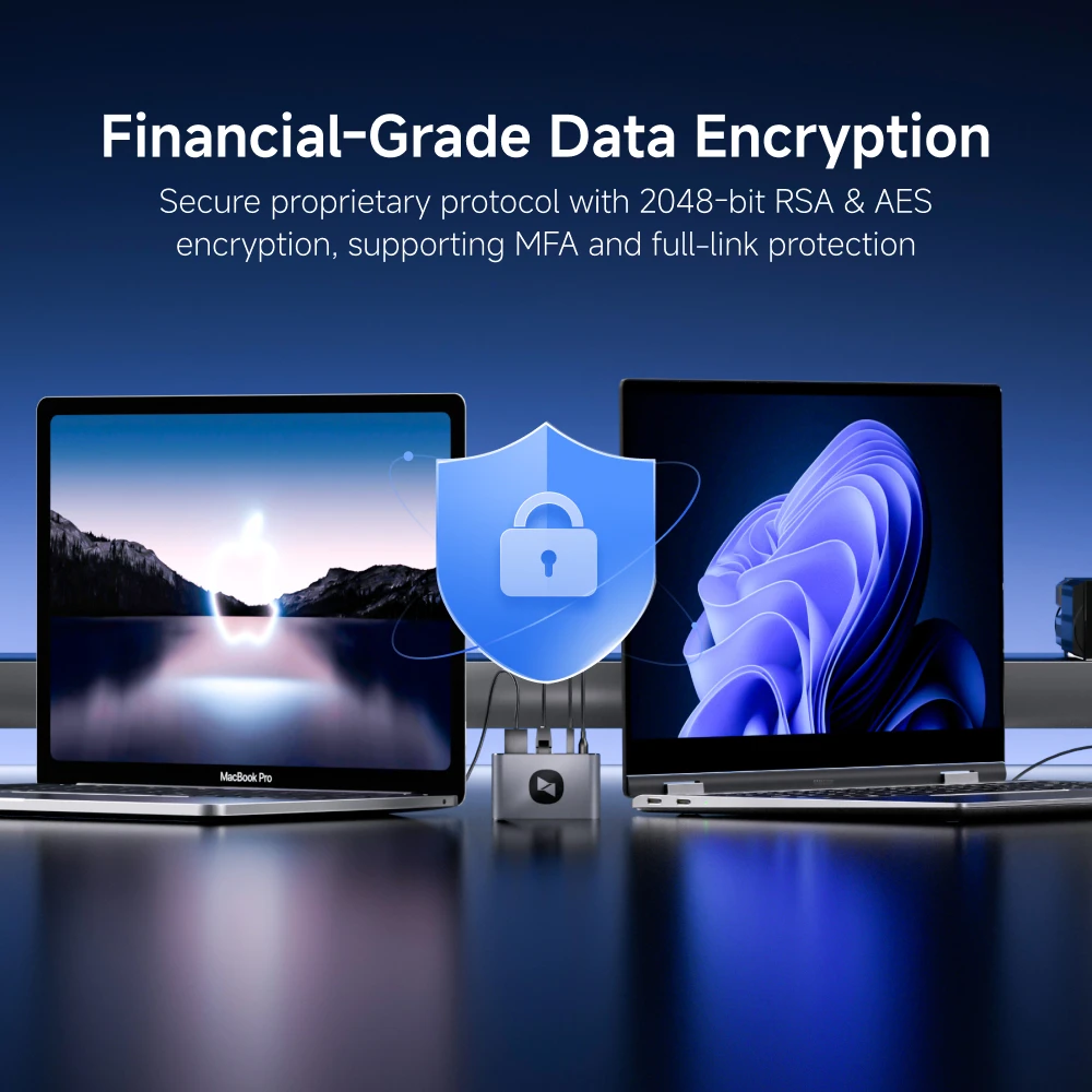 AweSun حجم صغير سحابة KVM Q1 التحكم عن بعد سطح المكتب الكمبيوتر المحمول دون اتصال بالإنترنت الوصول عبر الإنترنت JetKVM BIOS SSH اتصالات البيانات