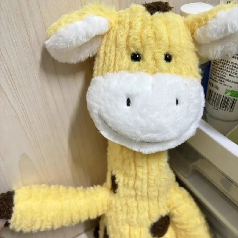 50cm 기린 잡기 부드러운 인형 봉제 장난감 귀여운 헝겊 인형 잠자는 베개 동행 어린이 생일 선물