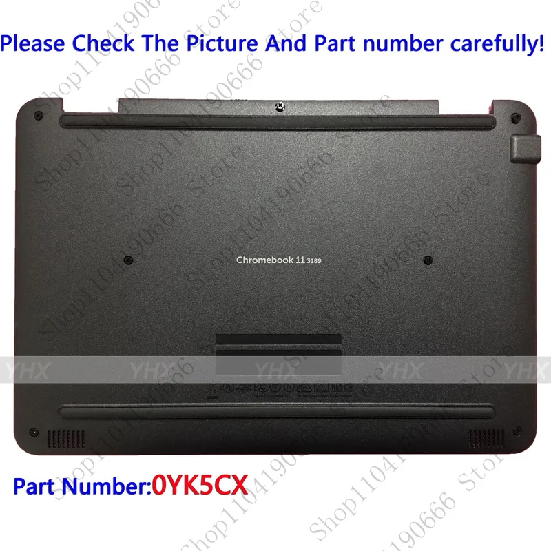 

Новый bd для Dell Chromebook 3189, нижняя нижняя крышка корпуса 2 в 1, 0YK5CX.