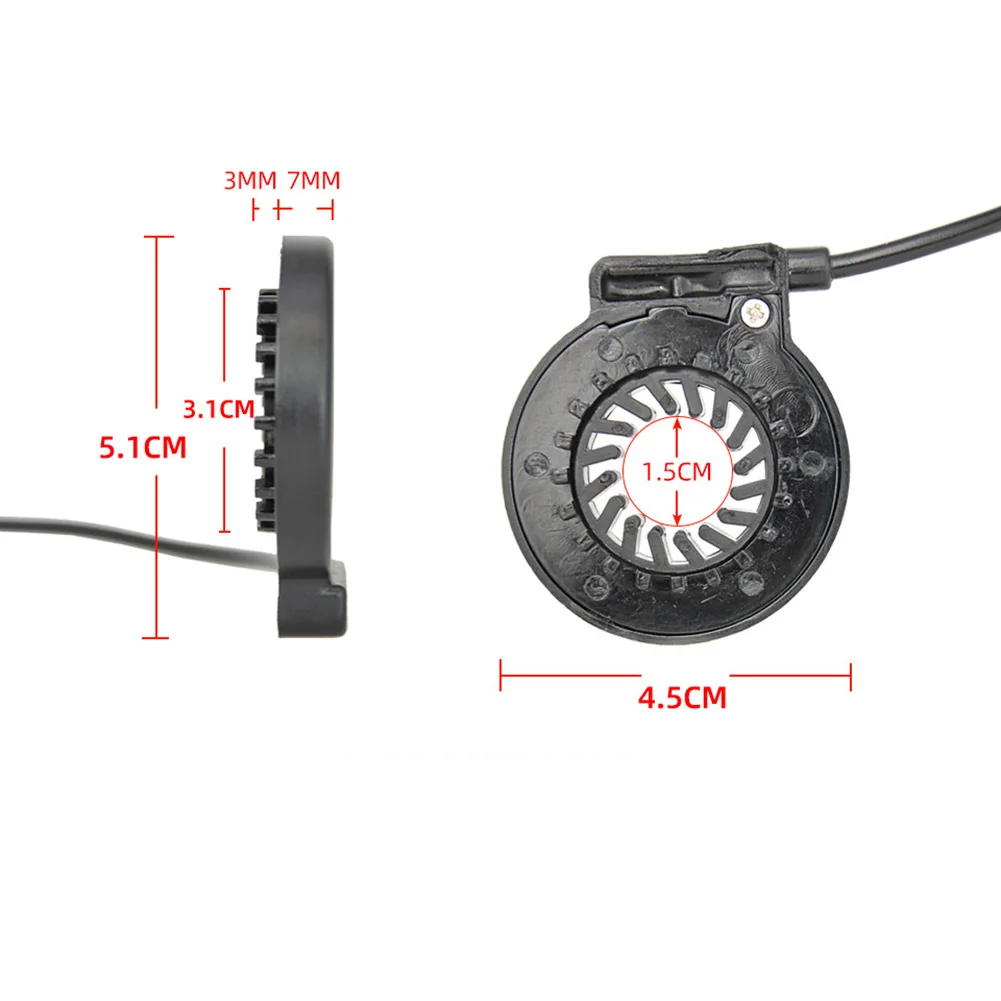 Electric Bicycle Pedal Sensor 6 Magnet Speed Easy Fitting Hall Speed Cadence Pedal Sensor Ebike Electric Bicycle Scooter Parts