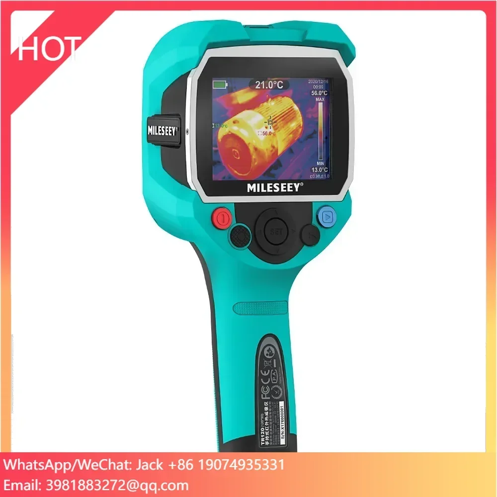 

Mileseey TR120 Thermal Imaging Camera Handheld Color Display Screen Industrial Temperature Tester Tester Imager
