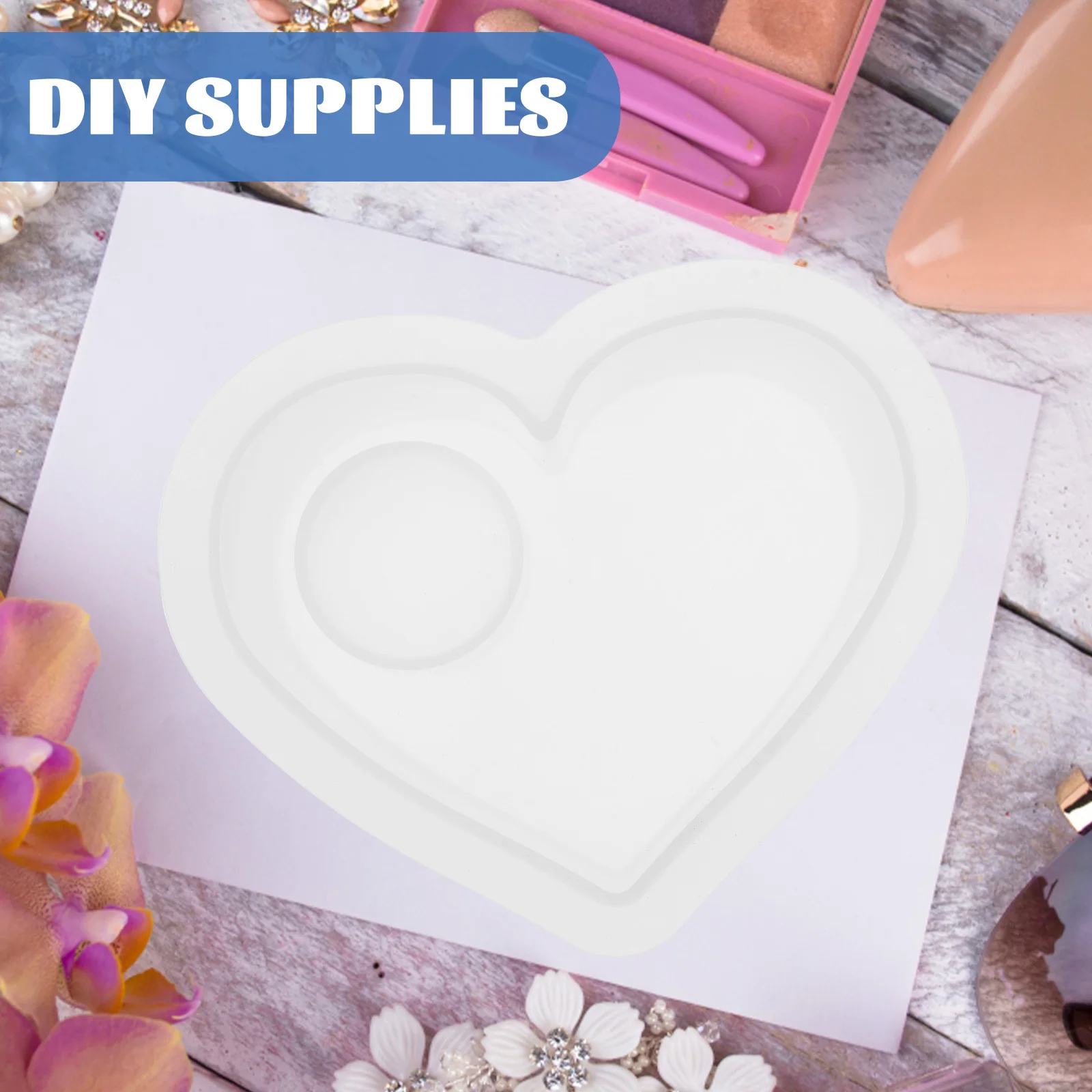 

Premium Silicone DIY Candlestick Mold Decorative Holder Easy Clean Sturdy Long-Lasting Desktop Candlestick Making Mold