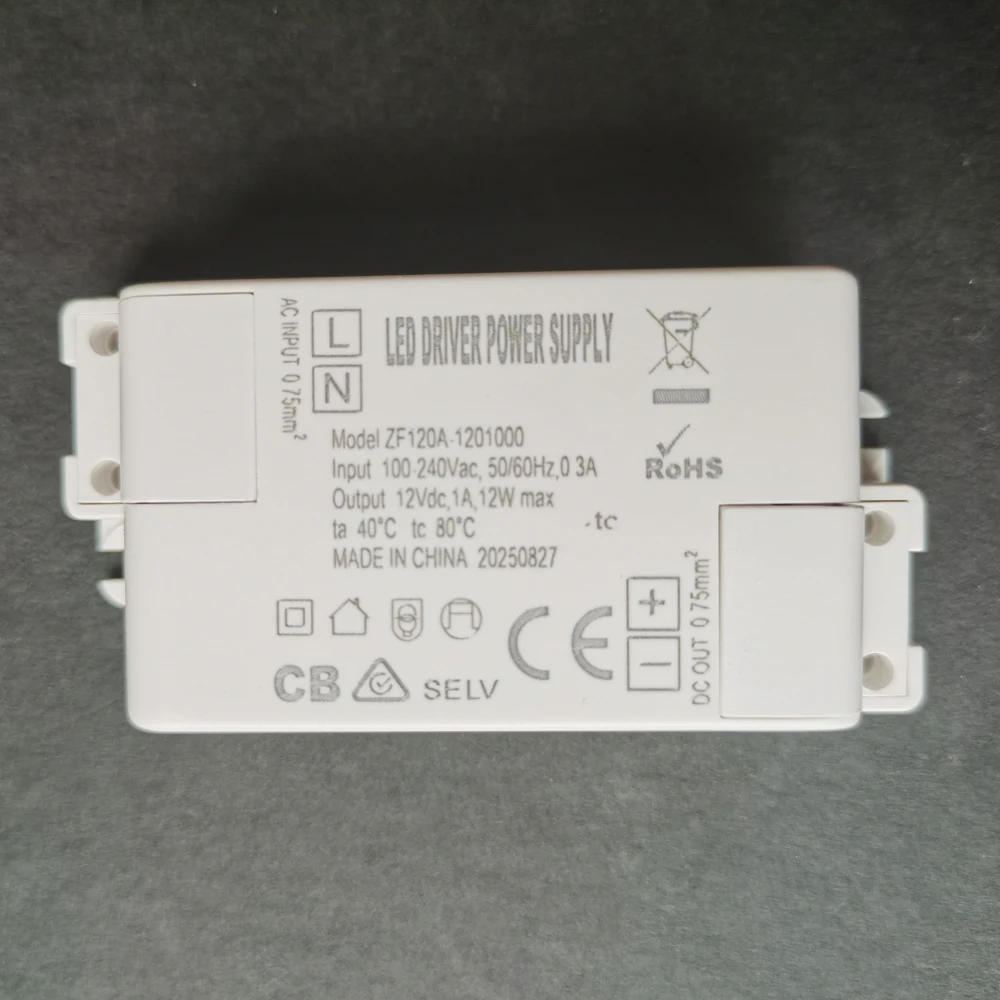 20units Power Supply AC/DC Adapter LED Driver 12W Constant Voltage