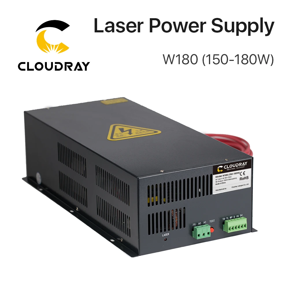 

Cloudray 150-180W CO2 Laser Power Supply for CO2 Laser Engraving Cutting Machine W180