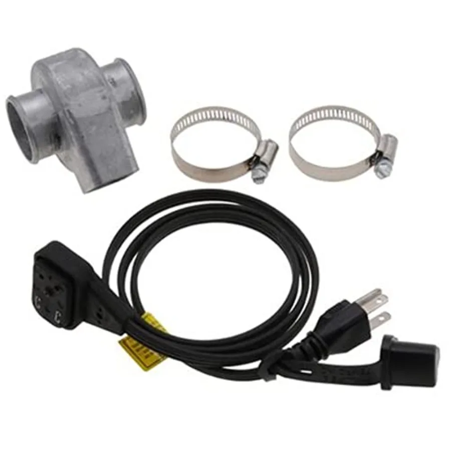 

A-5B17-AI Heater Radiator Hose Lower 1 3/4 Automotive Cooling System Replacement with Durable Rubber Material and Black Color f