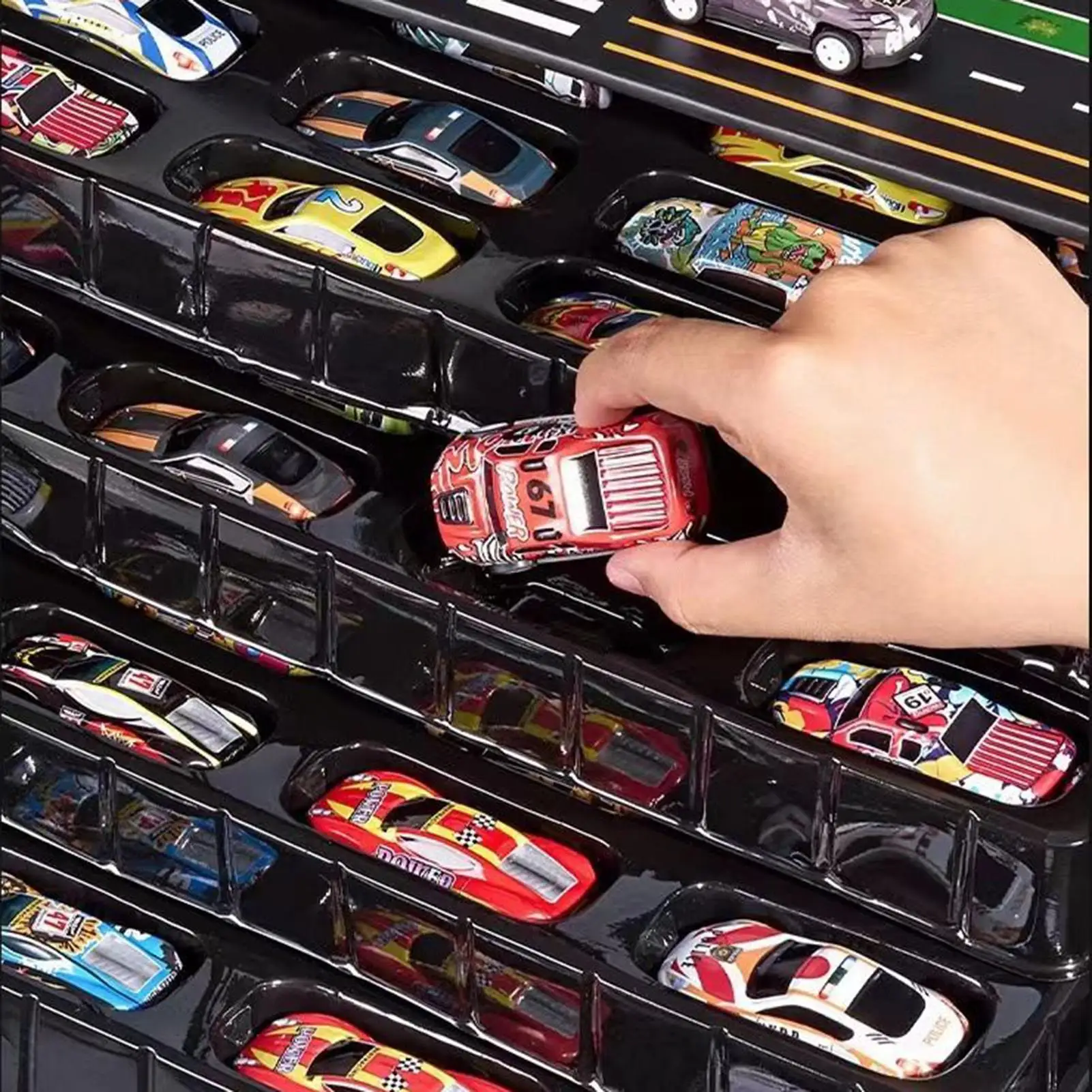 Zurückziehen Racer Autos Spielzeug 48/60 Stück Mini-Druckgussfahrzeug für Kinder Kleinkinder Jungen Mädchen Geburtstagsparty Gefälligkeiten Goodie Bag Füllstoffe