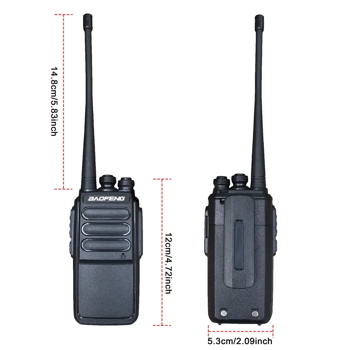 Baofeng Official Store BF C3 4Pcs FRS/PMR Hiking Mini Two Way Radio 2 Watt Walkie Talkie for Christmas Gift